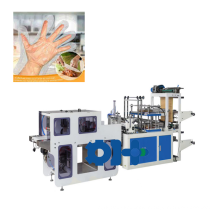 Automatic food serve glove making machine